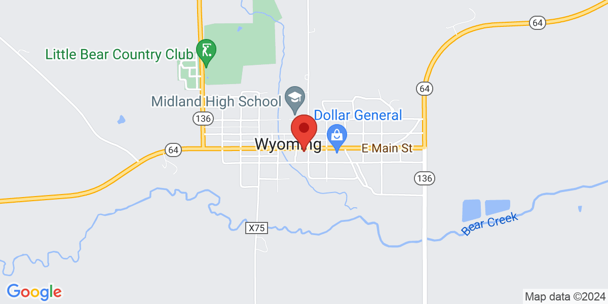 Map of Wyoming Public Library